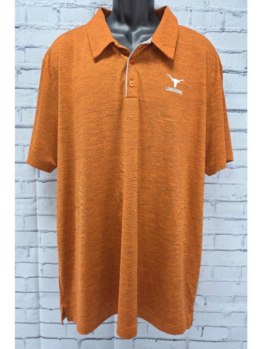 Texas Longhorns Apparel Burnt Orange Polo Shirt XXL